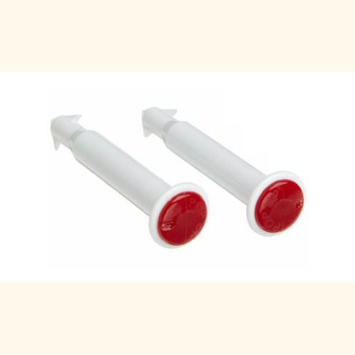 2 x Disposable Pop Up Timer/Thermometer (Poultry/Meat/Fish)